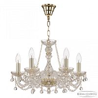 Люстра хрустальная 108/6/165 G Bohemia Ivele Crystal (Богемия Ивеле Кристалл)