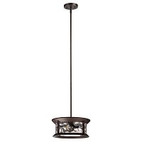 4961/2 NATURE ODL22 703 темно-коричневый/стекло Ландшафтный подвес E27 2*60W IP44 MAVRET