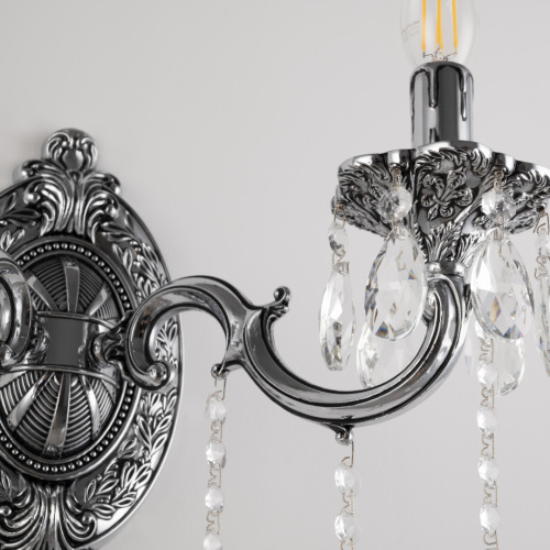 Бра с хрустальными подвесками AL7801B10/2/175 A NB Bohemia Ivele Crystal (Богемия Ивеле Кристалл) фото 4