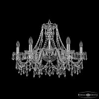 Люстра хрустальная 1403/6/240 Ni Bohemia Ivele Crystal (Богемия Ивеле Кристалл)