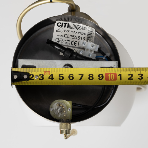 Citilux Лайма CL155313 Бра с выключателем Бронза фото 9 Citilux Лайма CL155313 Бра с выключателем Бронза фото 9