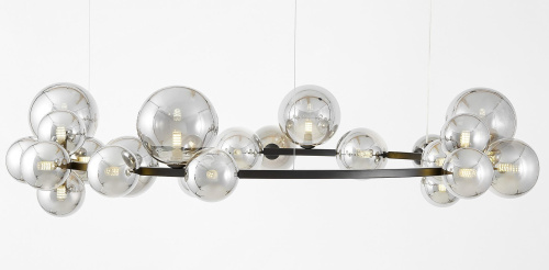 Подвесной светильник Lumina Deco LDP 7033-24 BK+GY фото 2 Подвесной светильник Lumina Deco LDP 7033-24 BK+GY фото 2