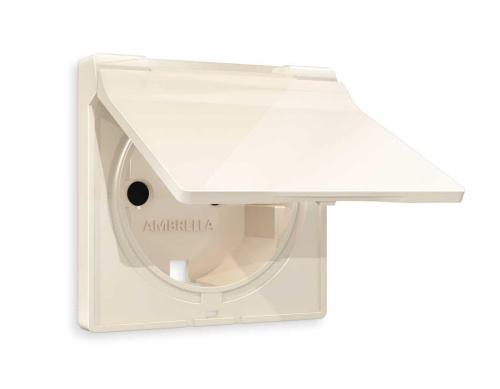 Лицевая панель розетки AMBRELLA VOLT AP3080