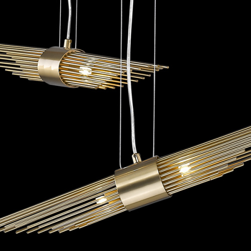 Подвесной светильник P68069-2 ant.brass фото 2