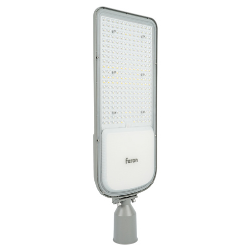 Светодиодный уличный консольный светильник Feron SP3050 200W 5000K 230V, серый фото 3