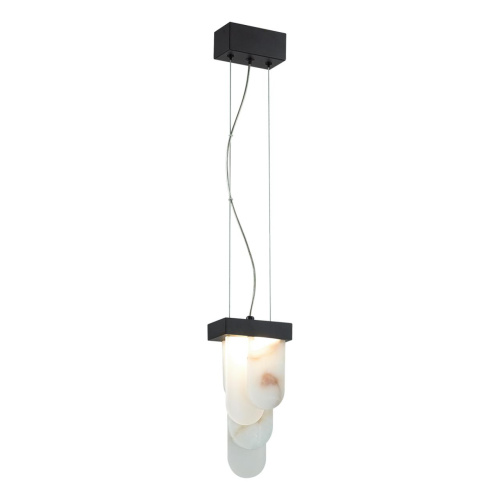 5438/12L HIGHTECH ODL_EX25 081 черный/металл/ смола под алебастр /акрил Подвес LED 12W 3000K 1489Лм FOROS фото 4 5438/12L HIGHTECH ODL_EX25 081 черный/металл/ смола под алебастр /акрил Подвес LED 12W 3000K 1489Лм FOROS фото 4