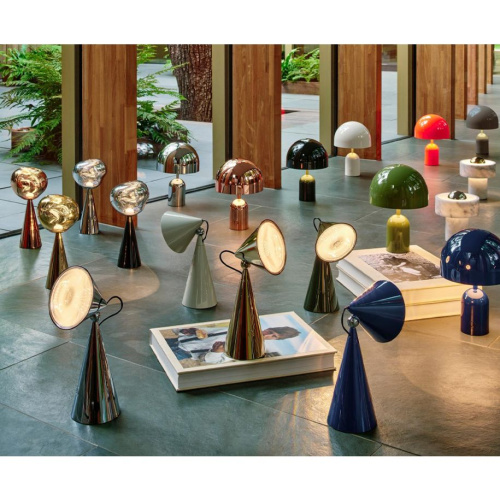 Настольная лампа Pose Portable Gold фото 3