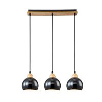 Подвесной светильник Escada 10178/3S E27*40W Black/Wood