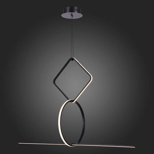 SL6113.453.01 Светильник подвесной ST-Luce Черный LED 1*50W 3000K GAIA фото 5