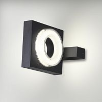 6654/5WL NATURE ODL24 000 черный/металл Уличный настенный светильник IP54 LED 5W 4000K AC85-265V VART