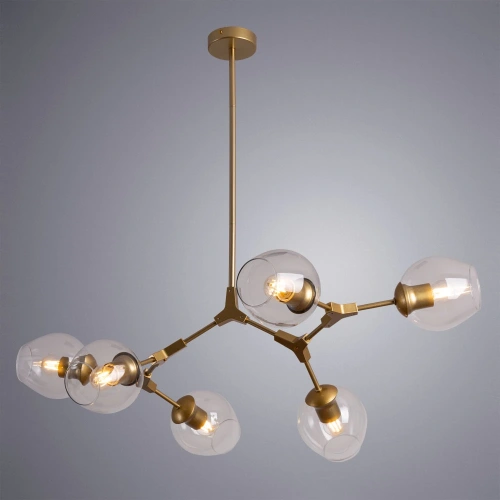 Люстра на штанге Arte Lamp YUKA A4103SP-6GO фото 2 Люстра на штанге Arte Lamp YUKA A4103SP-6GO фото 2