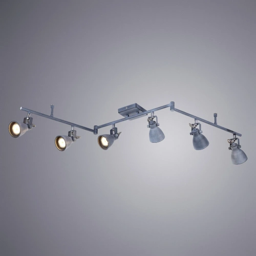 Спот Arte Lamp GOTTO A9189PL-6GY фото 2 Спот Arte Lamp GOTTO A9189PL-6GY фото 2