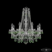 Люстра хрустальная 1410/8/195/h-60 Ni V5001 Bohemia Ivele Crystal (Богемия Ивеле Кристалл)