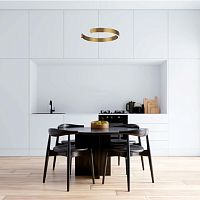 6535/28L LEDIO LN26 266 латунь Светильник подвесной LED 28W  3000/4000/6000К 220V INDIE