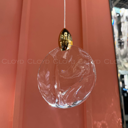 Подвесной светильник Cloyd GLOCK-B P1 / Ø12 см - золото (арт.11624) фото 7