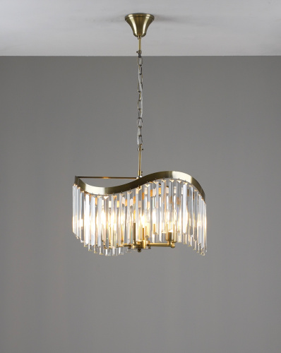 Люстра подвесная Moderli V10767-6P Wave фото 8 Люстра подвесная Moderli V10767-6P Wave фото 8