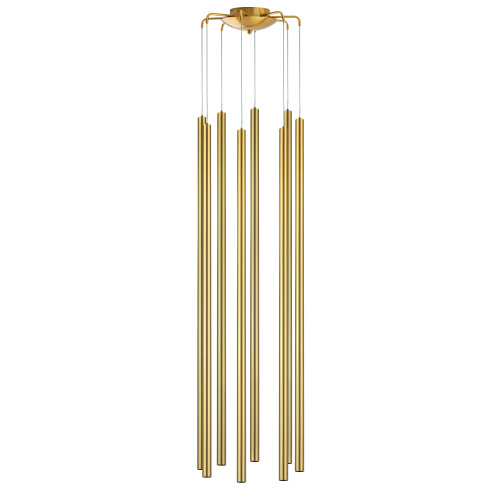 L8T747443 Люстра TUBO LED 40W 2560LM 25G ЗОЛОТО 4000K (574733+747443 (8шт) L8T747443 Люстра TUBO LED 40W 2560LM 25G ЗОЛОТО 4000K (574733+747443 (8шт)