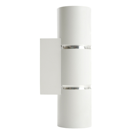 Светильник  настенный Feron ML1860 ZEN MR16 35W, 230V, 2*GU10, белый, хром IP20 фото 4