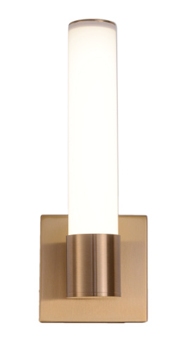 Подсветка для зеркала латунь LED 6Вт 30см Zortes TUBE ZRS.17004.6 фото 4 Подсветка для зеркала латунь LED 6Вт 30см Zortes TUBE ZRS.17004.6 фото 4