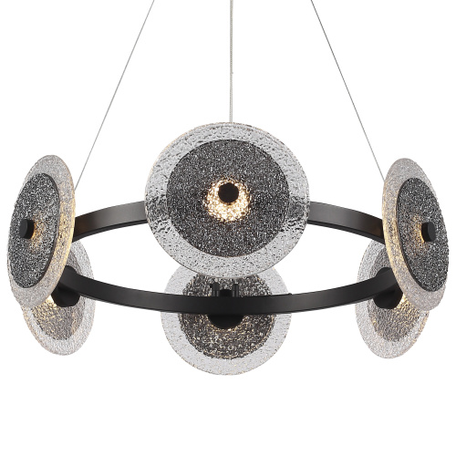 SL6142.433.01 Светильник подвесной ST-Luce черный/дымчатый LED 1*34W 4000K ALUMNO фото 3