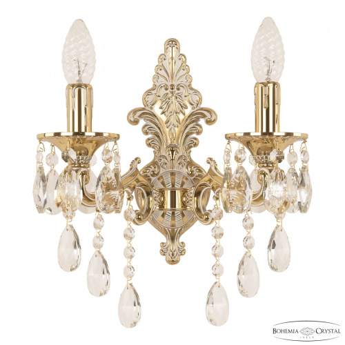 Бра бронзовые 7302B13/2/125 B GW Bohemia Ivele Crystal (Богемия Ивеле Кристалл)