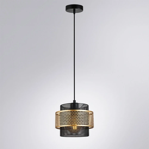 Подвесной светильник Arte Lamp GRID A7069SP-1BK фото 2