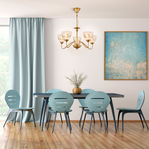 Подвесной светильник Escada 2109/5S E27*40W Champagne gold фото 2