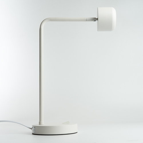 Светильник под лампу настольный Feron DE365 ECHO 12W, 230V, GX53, белый, с  антибликовой сеточкой фото 7