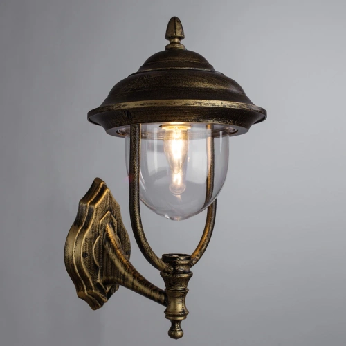 Уличный настенный светильник Arte Lamp BARCELONA A1481AL-1BN фото 2 Уличный настенный светильник Arte Lamp BARCELONA A1481AL-1BN фото 2