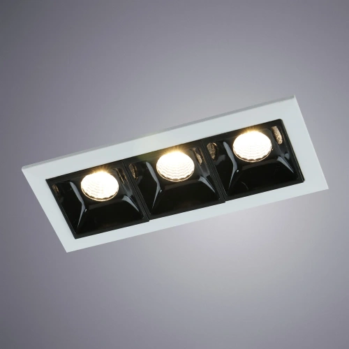 Точечный встраиваемый светильник Arte Lamp GRILL A3153PL-3BK фото 2