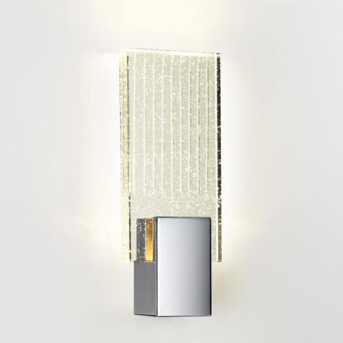 4363/5WL HIGHTECH ODL23 433 хром полированный/металл/стекло Настенный св-к IP20 LED 5W 261Лм 3000K RICCI 4363/5WL HIGHTECH ODL23 433 хром полированный/металл/стекло Настенный св-к IP20 LED 5W 261Лм 3000K RICCI