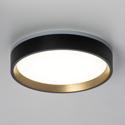 Citilux ETALON CL750181 LED Светильник с подсветкой Чёрный+Золото фото 4 Citilux ETALON CL750181 LED Светильник с подсветкой Чёрный+Золото фото 4
