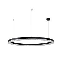 Подвесная светодиодная люстра Arlight SP-DIAMOND-R650-36W Warm3000 (BK, 45 deg, 230V, TRIAC) 054473