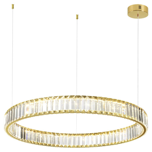 5015/45L L-VISION ODL23 587 золотой/прозрачный металл/хрусталь Люстра LED 45W 4000K 4500Лм VEKIA 5015/45L L-VISION ODL23 587 золотой/прозрачный металл/хрусталь Люстра LED 45W 4000K 4500Лм VEKIA