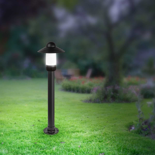 Садово-парковый светильник ЭРА «Поллар» НТУ 01-60-009 напольный черный IP54 Е27 max60Вт h860мм Б0057493 фото 7