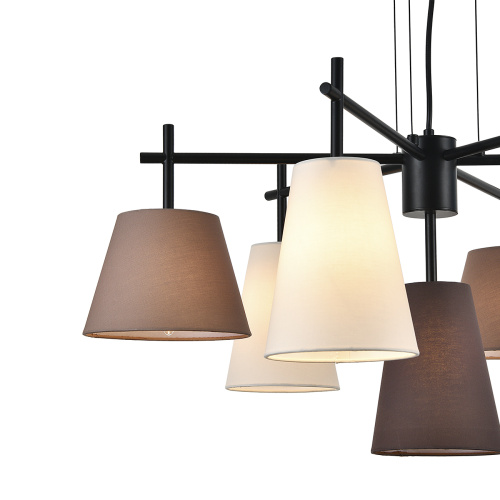 Подвесной светильник 13032/7P Black фото 3