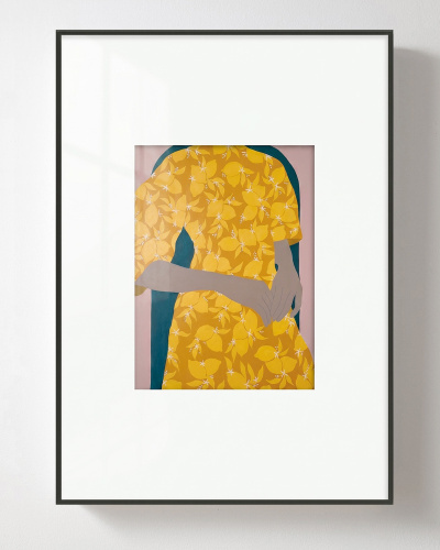 Интерьерное жикле "Lemons" фото 2 Интерьерное жикле "Lemons" фото 2