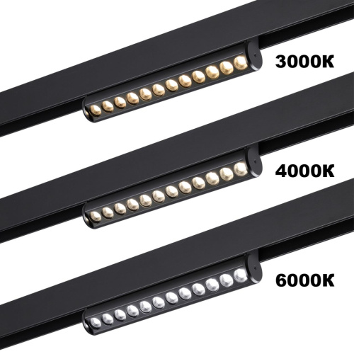 359946 PORT NT25 214 черный Трековый светильник с переключ. цв. темпер. IP20 LED 3000К\4000К\6000К 10W 90-240V VECTOR фото 4 359946 PORT NT25 214 черный Трековый светильник с переключ. цв. темпер. IP20 LED 3000К\4000К\6000К 10W 90-240V VECTOR фото 4