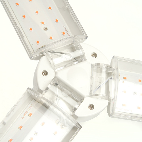 Лампа светодиодная 3-х лепестковая Feron LB-7000 E27 30W 175-265V красно-синий спектр фото 8