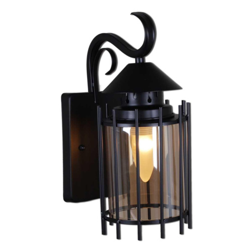 Уличный настенный светильник Reluce 08284-9.2-001U BK RLOS