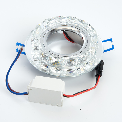 Светильник встраиваемый с белой LED подсветкой Feron CD878 потолочный MR16 G5.3 прозрачный фото 4 Светильник встраиваемый с белой LED подсветкой Feron CD878 потолочный MR16 G5.3 прозрачный фото 4