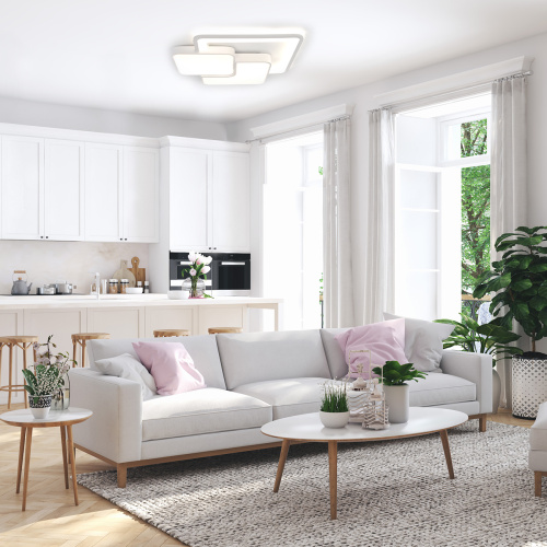 Потолочный светильник Escada 10298/3 LED*91W White фото 3 Потолочный светильник Escada 10298/3 LED*91W White фото 3