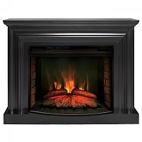 Электрокамин RealFlame Weston 33 BL черный c Firespace 33 S IR