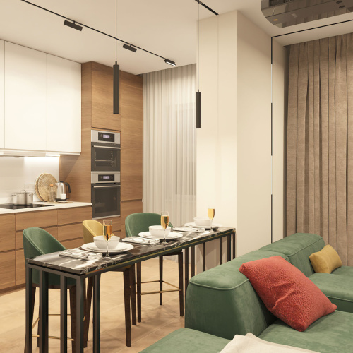 DK8008-BK Подвесной светильник SMART SPOT 9W DIM 2700K-6000K черный фото 5