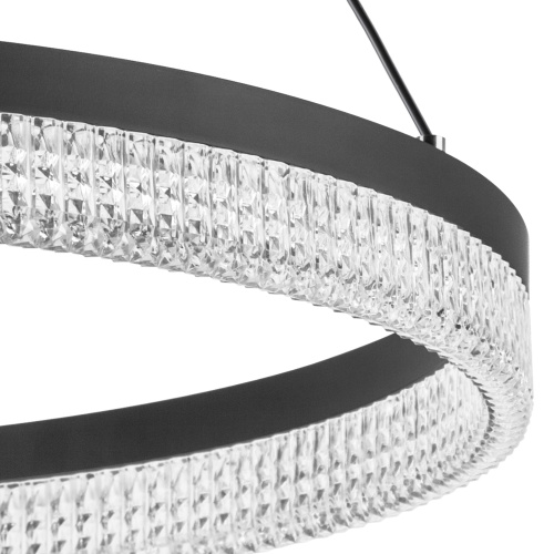 736167 Люстра ROTONDA 38W LED 2106LM 180G ЧЕРНЫЙ 3000K фото 4 736167 Люстра ROTONDA 38W LED 2106LM 180G ЧЕРНЫЙ 3000K фото 4