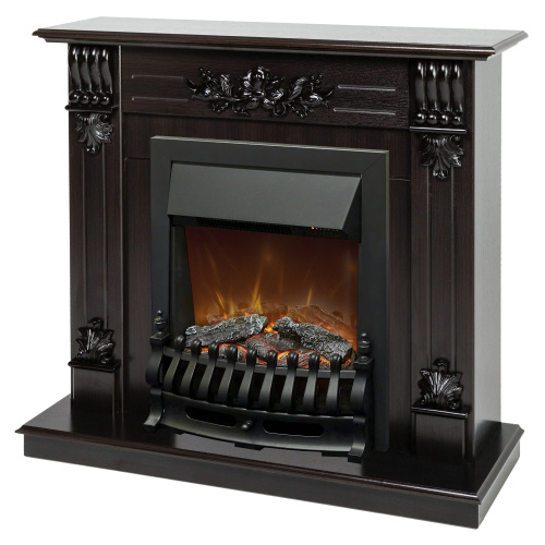 Каминокомплект OTTAWA/ПРАГА Венге с очагом Электроочаг FOBOS ЛАЙТ/ФОБОС ЛАЙТ фото 2