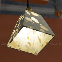 Подвесной светильник Cloyd MATERIA P1 / pyramid - латунь (арт.12182)