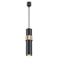 4738/5L L-VISION ODL20 395 черный/золотой Подвес GU10 5W 220V AFRA