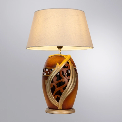 Декоративная настольная лампа Arte Lamp RUBY A4064LT-1BR фото 2