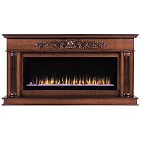 Электрокамин RealFlame Prince 50 NT орех с очагом Saphir 50